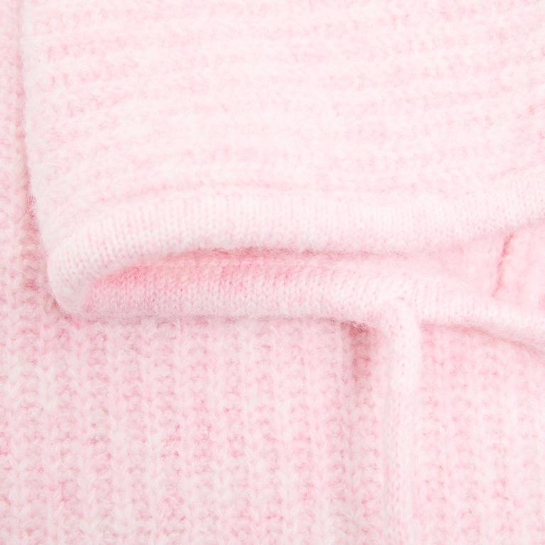 Ribbed balaclava "Kelly" Pink